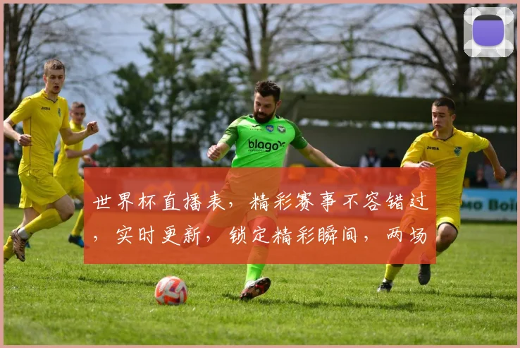 世界杯直播表，精彩赛事不容错过，实时更新，锁定精彩瞬间，两场对决，不容错过
