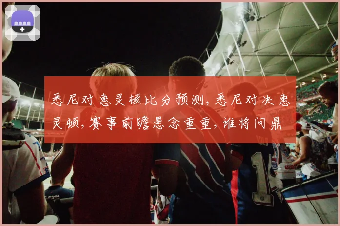 悉尼对惠灵顿比分预测,悉尼对决惠灵顿,赛事前瞻悬念重重,谁将问鼎胜利